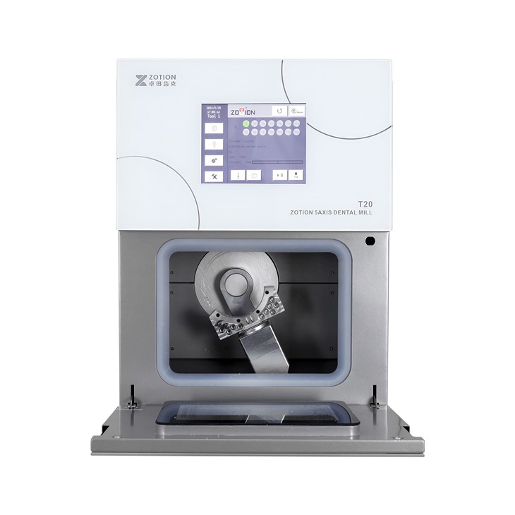 ZOTION Dental Lab Equipment 5 Axis Wet Milling Machine T20W