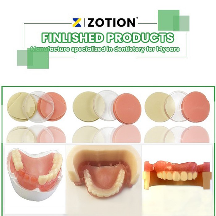 Flexible Resin PMMA Blank Flexible Resin PMMA Blank