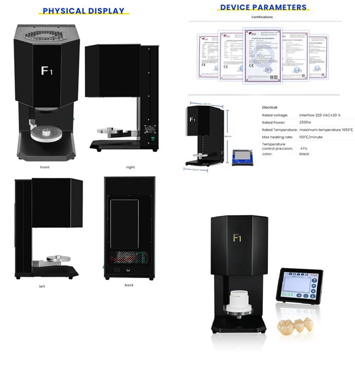 Dental Zirconia Sintering Furnace display Dental Zirconia Sintering Furnace display