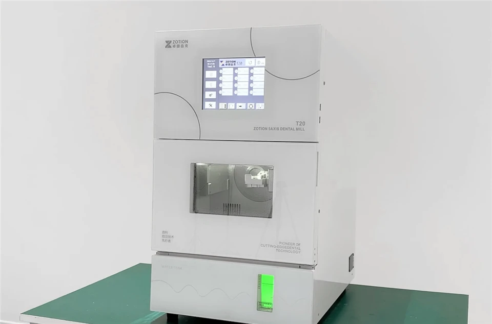 ZOTION T20W-E Chairside Dental 5 Axis CNC Wet Milling Machine For Glass Ceramics And Premill Abutment suppliers