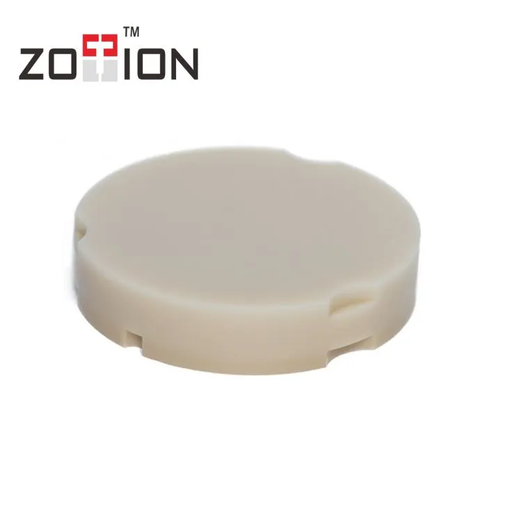 CAD CAM Round Dental PMMA Disc Milling Material