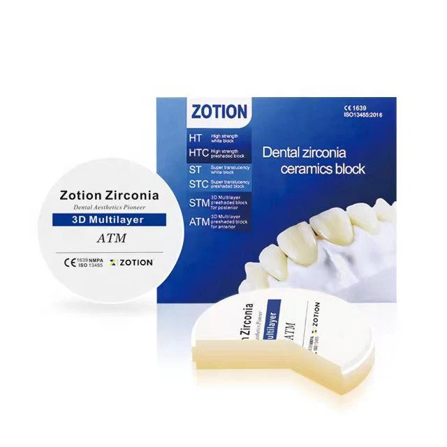 Colored Zirconia Dental Block