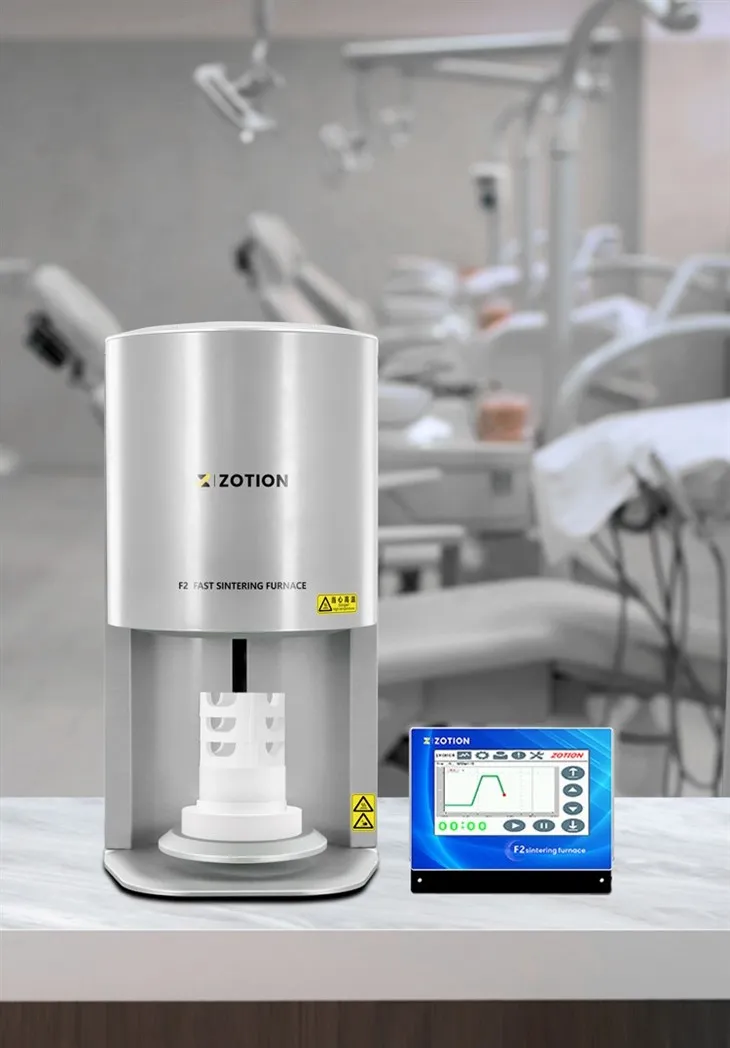 High Speed 100 Degree Per Min Dental Zirconia Disc Fast Sintering Furnace Oven