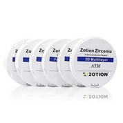 طب الأسنان المستخدمة الخلفية متعددة الطبقات الزركونيا القرص 16Color للمختبر